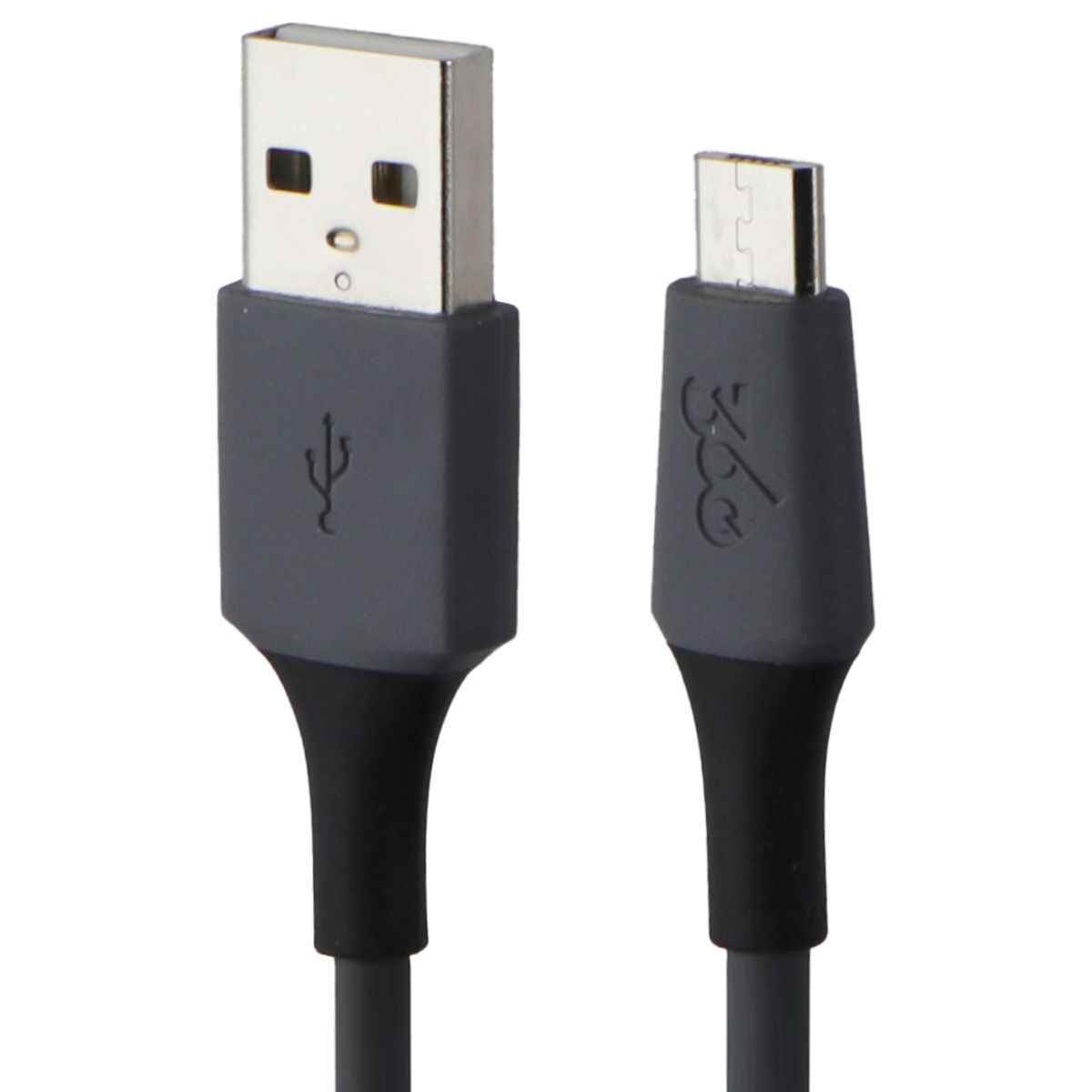 360 Electrical (6-Ft) Micro-USB to USB Charge/Sync Cable with Cable Tie - Gray Cell Phone - Cables & Adapters 360 Electrical - Simple Cell Bulk Wholesale Pricing - USA Seller