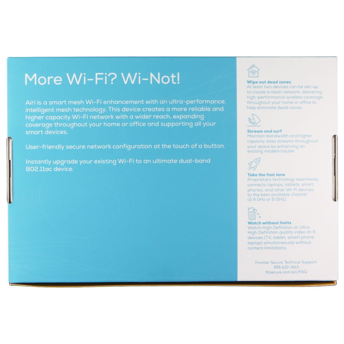 Frontier Secure - AirTies Airi Smart Mesh Wi-Fi Access Point (Air 4920)