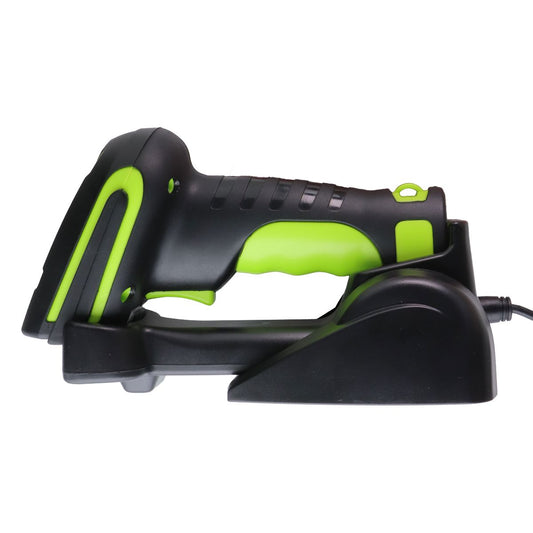 Alacrity Wireless 2D Barcode Scanner with Stand (MJ-2020R) - Green/Black Unisex Accessories - Barcode Scanners Alacrity - Simple Cell Bulk Wholesale Pricing - USA Seller