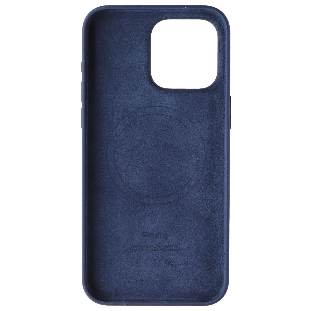 Apple Official Silicone Case for MagSafe for iPhone 15 Pro Max - Storm Blue Cell Phone - Cases, Covers & Skins Apple - Simple Cell Bulk Wholesale Pricing - USA Seller