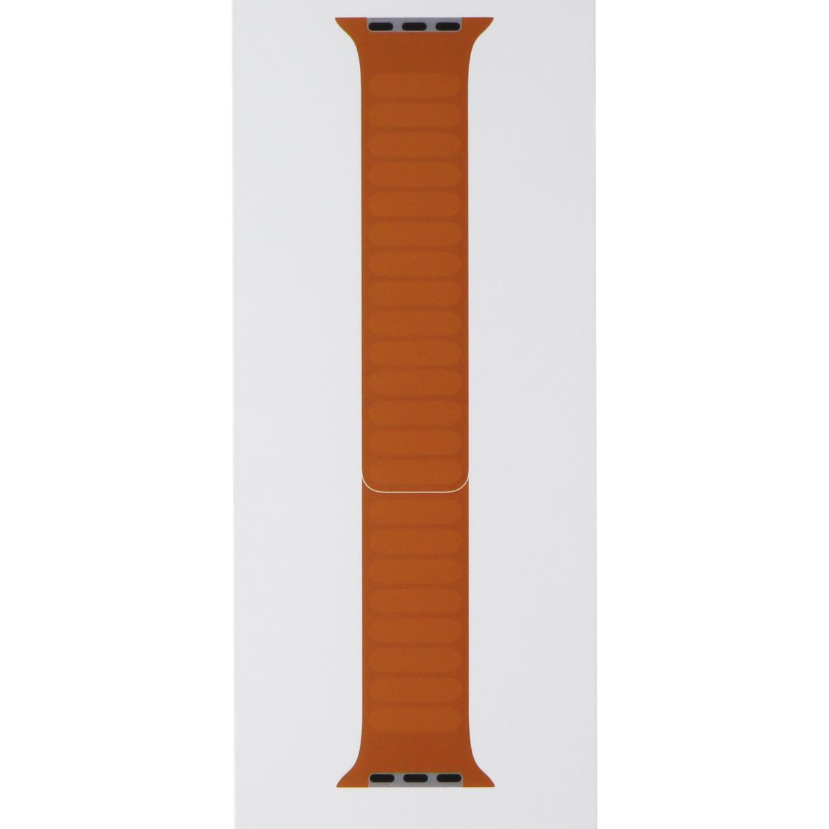 Apple (41mm) Leather Link Watch Band for 42/41/40/38mm Cases - Golden Brown M/L Smart Watch Accessories - Watch Bands Apple - Simple Cell Bulk Wholesale Pricing - USA Seller