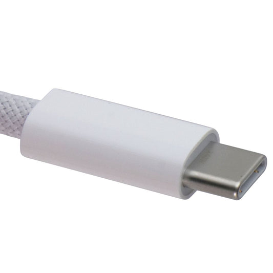 Apple Official Braided 240W (2-Meter) USB-C to USB-C Cable - White (A2794)