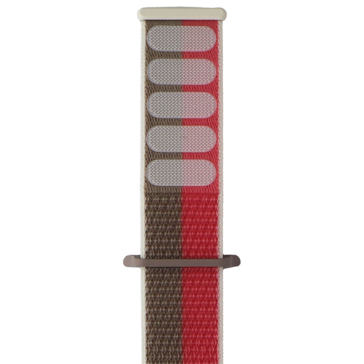 Apple Watch Band - Sport Loop (41mm) - Pink Pomelo / Tan - Regular Smart Watch Accessories - Watch Bands Apple - Simple Cell Bulk Wholesale Pricing - USA Seller