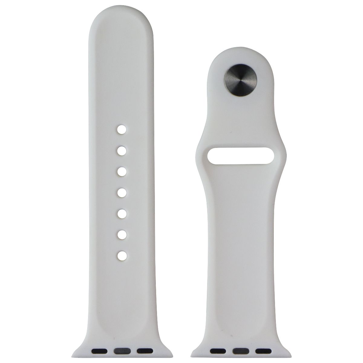 Apple Watch Series 8 (41mm) (A2772) GPS + LTE Silver AL/White Sport Band S/M Smart Watches Apple - Simple Cell Bulk Wholesale Pricing - USA Seller