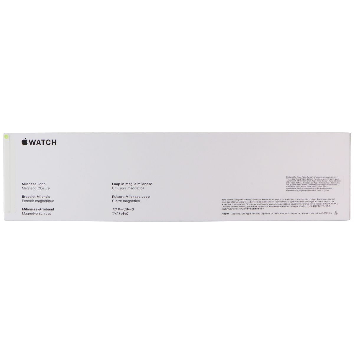 Apple Official Stainless Steel Milanese Loop for Apple Watches - 41mm/Silver