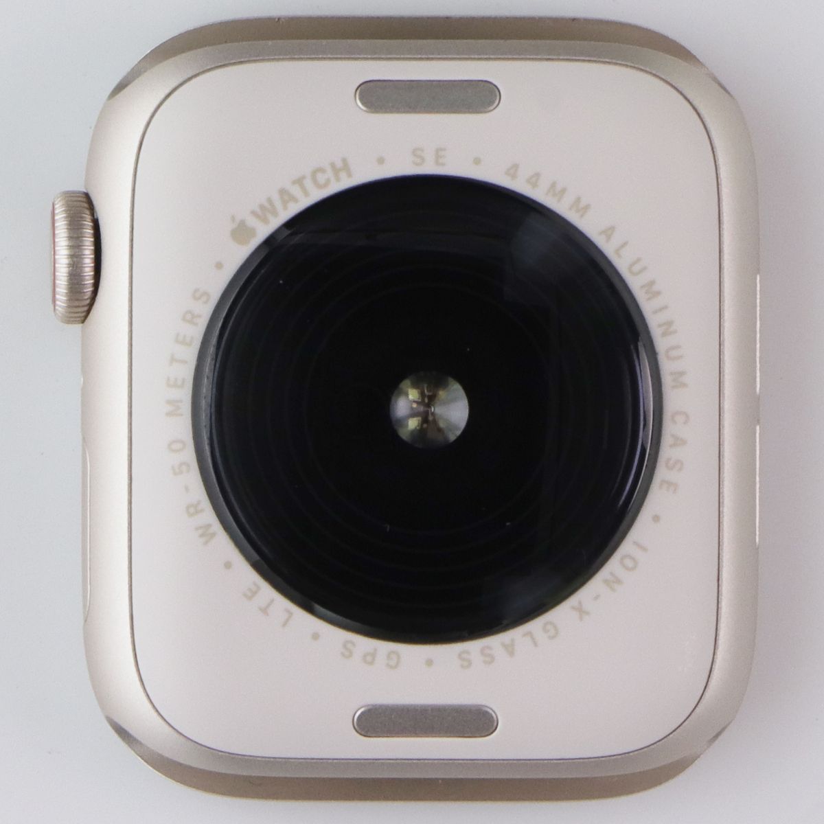 Repair Part OEM Apple Watch SE 2 (44mm) LTE A2727 Frame w/Backglass - Starlight Cell Phone - Replacement Parts & Tools Apple - Simple Cell Bulk Wholesale Pricing - USA Seller