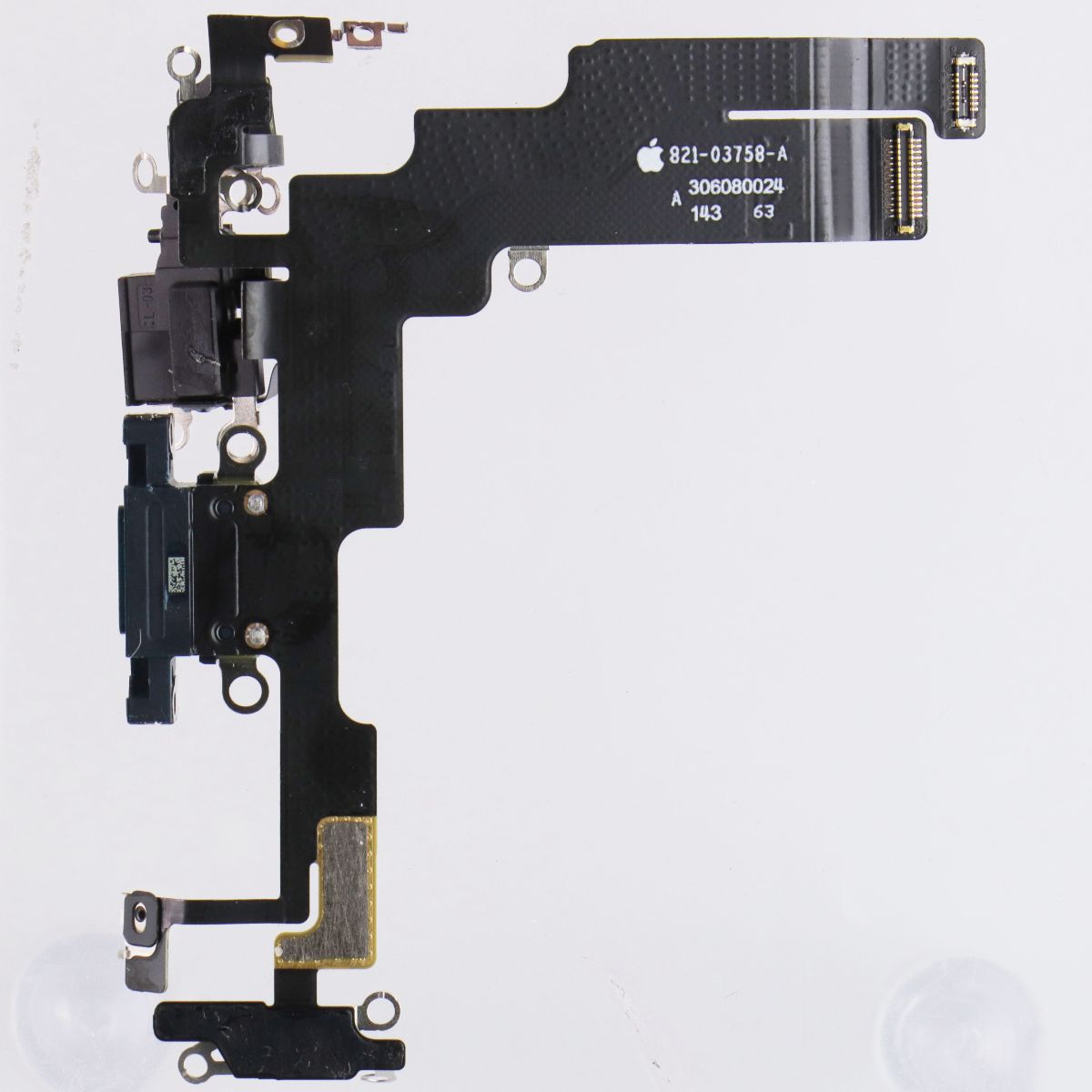 Repair Part - OEM Pull Charge Port for Apple iPhone 14- Midnight Cell Phone - Replacement Parts & Tools Apple - Simple Cell Bulk Wholesale Pricing - USA Seller