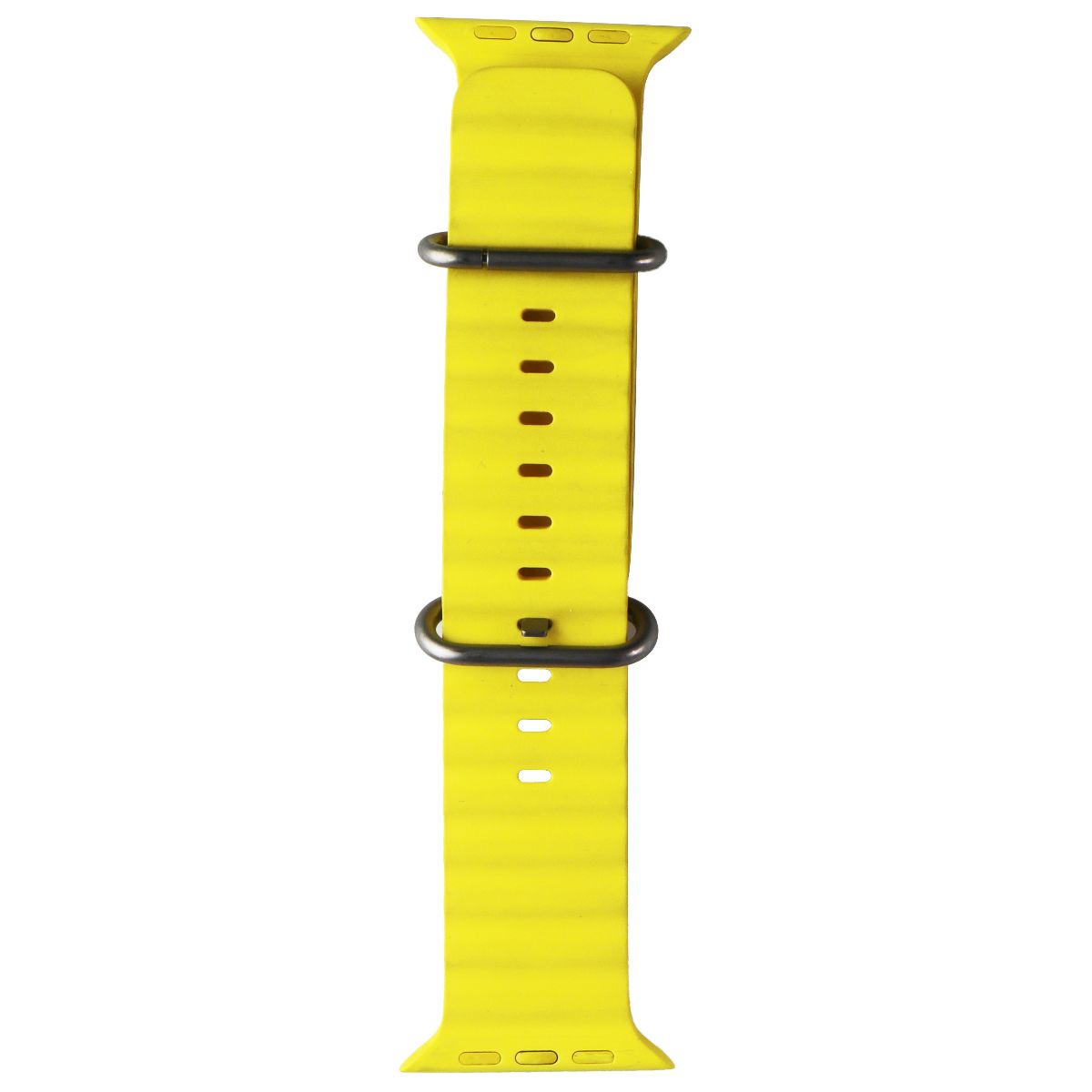 Apple Watch Band - Ocean Band (49mm) - Yellow - Regular for Apple Watch Ultra Smart Watch Accessories - Watch Bands Apple - Simple Cell Bulk Wholesale Pricing - USA Seller