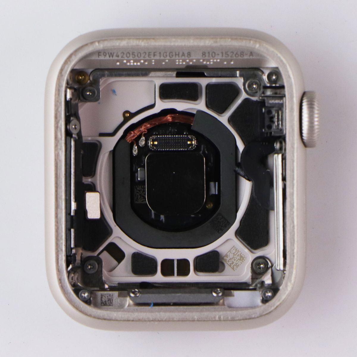 Repair Part OEM Apple Watch SE 2 (40mm) WiFi Frame with Backglass - Starlight Fitness Technology - Fit Tech Parts & Accessories Apple - Simple Cell Bulk Wholesale Pricing - USA Seller