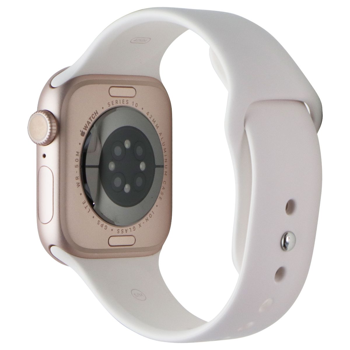 Apple Watch Series 10 (GPS + LTE, 42mm) - Rose Gold AL/Blush Sp Band S/M - A3001 Smart Watches Apple - Simple Cell Bulk Wholesale Pricing - USA Seller