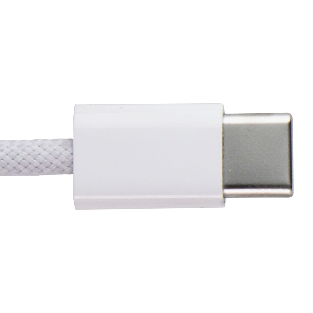 Apple Official 60W USB-C to USB-C Braided Charge Cable (1M/3.3-Ft) A2795 - White