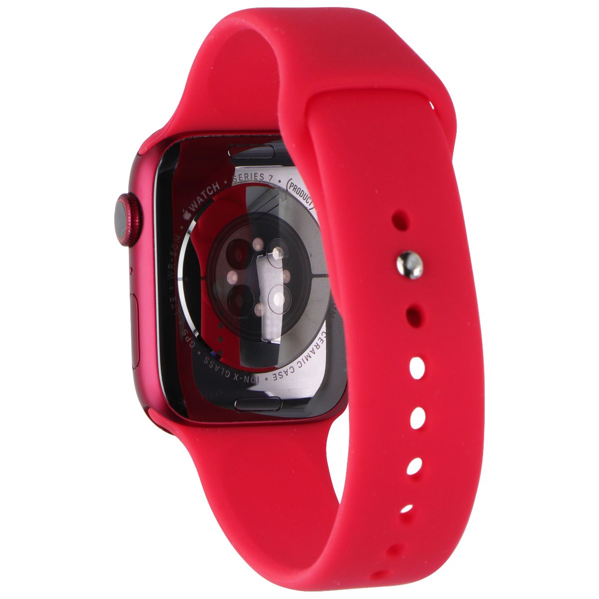 Apple Watch Series 7 (GPS + LTE) A2478 - 45mm Red Aluminum / Red Sp Band Smart Watches Apple - Simple Cell Bulk Wholesale Pricing - USA Seller