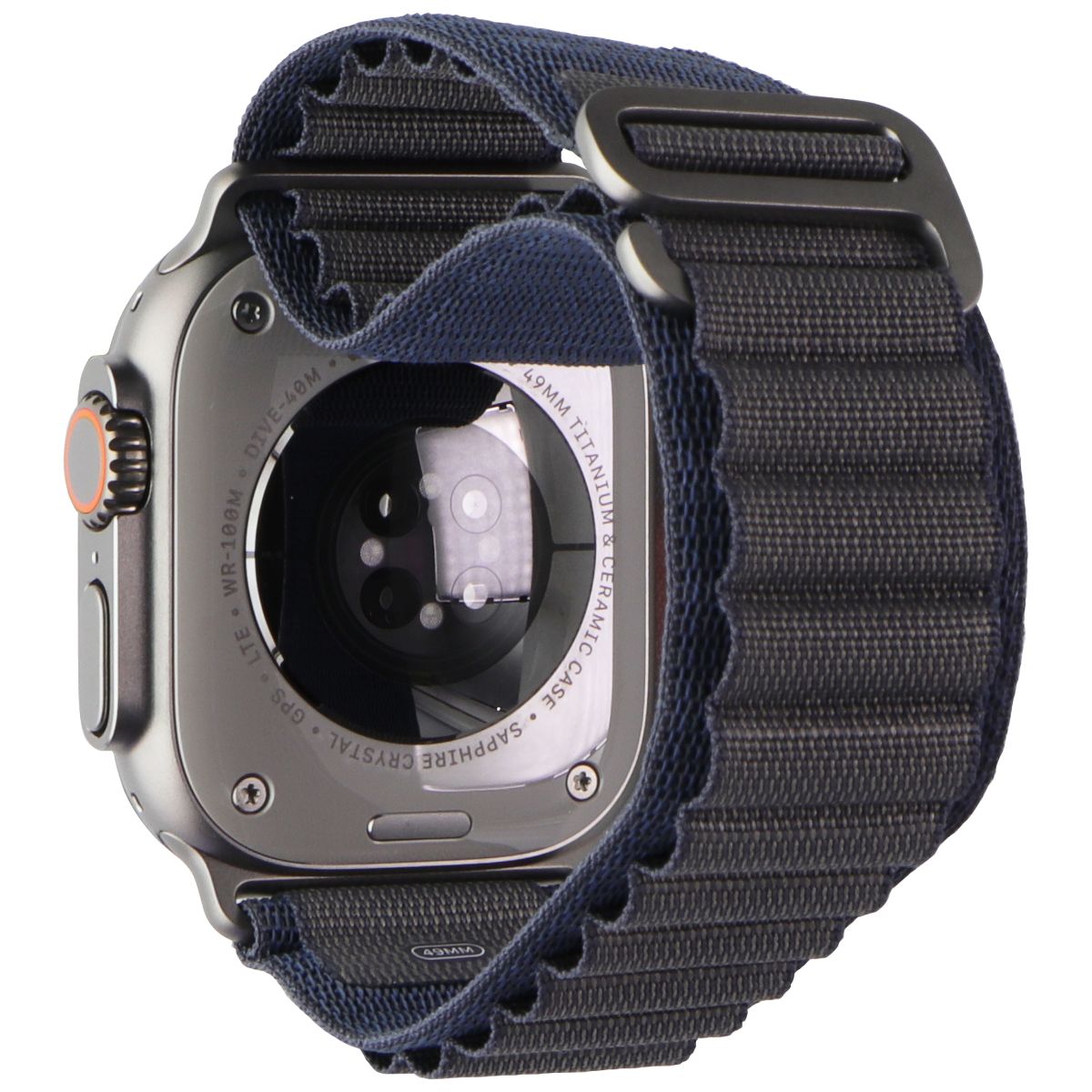 Apple Watch Ultra 2 (GPS + Cellular) A2986 49mm Titanium/Blue Alpine Loop (M) Smart Watches Apple - Simple Cell Bulk Wholesale Pricing - USA Seller