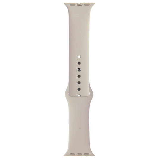 Apple (41mm) Sport Band for Apple Watch 38/40/41mm - Starlight - Full Set Smart Watch Accessories - Watch Bands Apple - Simple Cell Bulk Wholesale Pricing - USA Seller