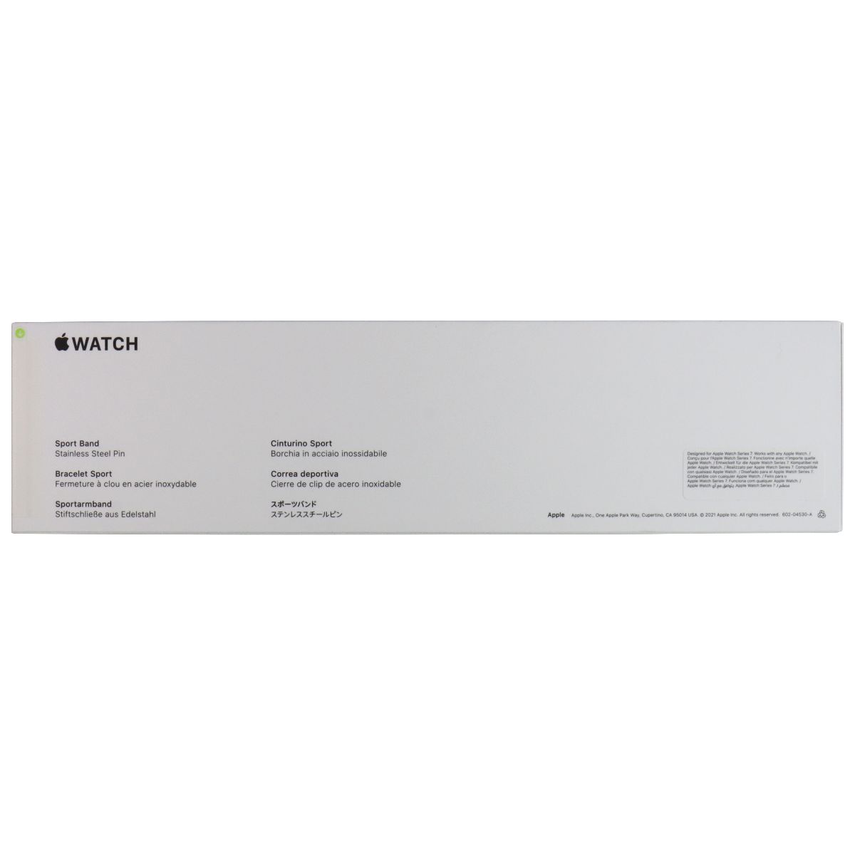 Apple (41mm) Sport Band for Apple Watch 38/40/41mm - Starlight - Full Set Smart Watch Accessories - Watch Bands Apple - Simple Cell Bulk Wholesale Pricing - USA Seller