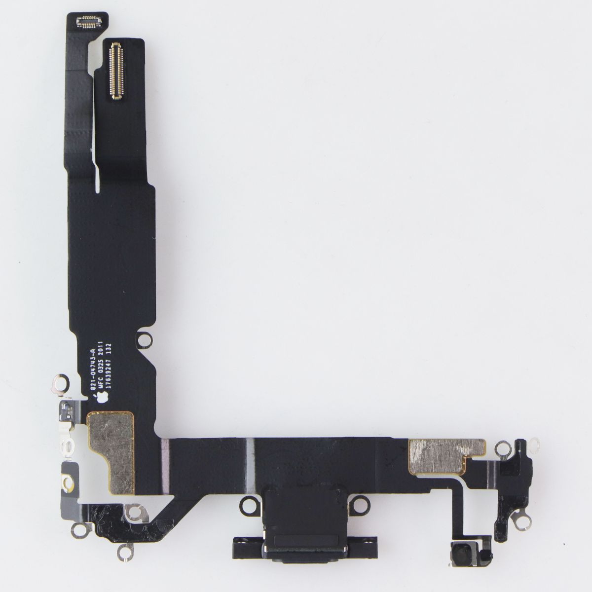 Repair Part - OEM Pull Replacement Charge Port for Apple iPhone 16 - Black Cell Phone - Replacement Parts & Tools Apple - Simple Cell Bulk Wholesale Pricing - USA Seller