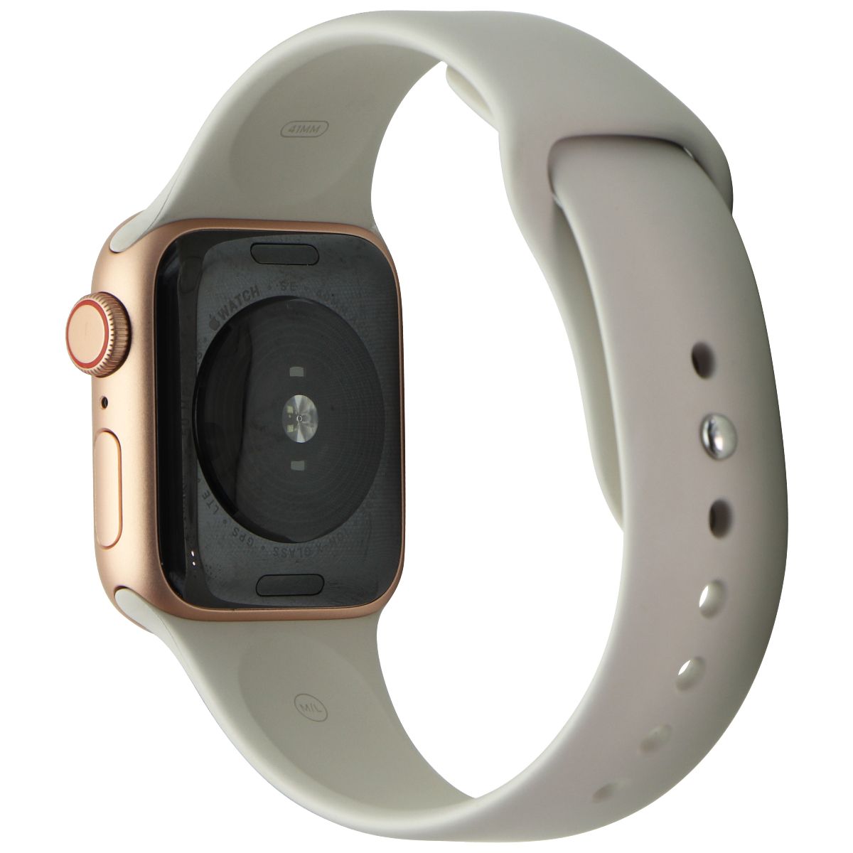 Apple Watch SE (A2353) GPS + Cellular 40mm - Gold Aluminum/Starlight Sp Band Smart Watches Apple - Simple Cell Bulk Wholesale Pricing - USA Seller
