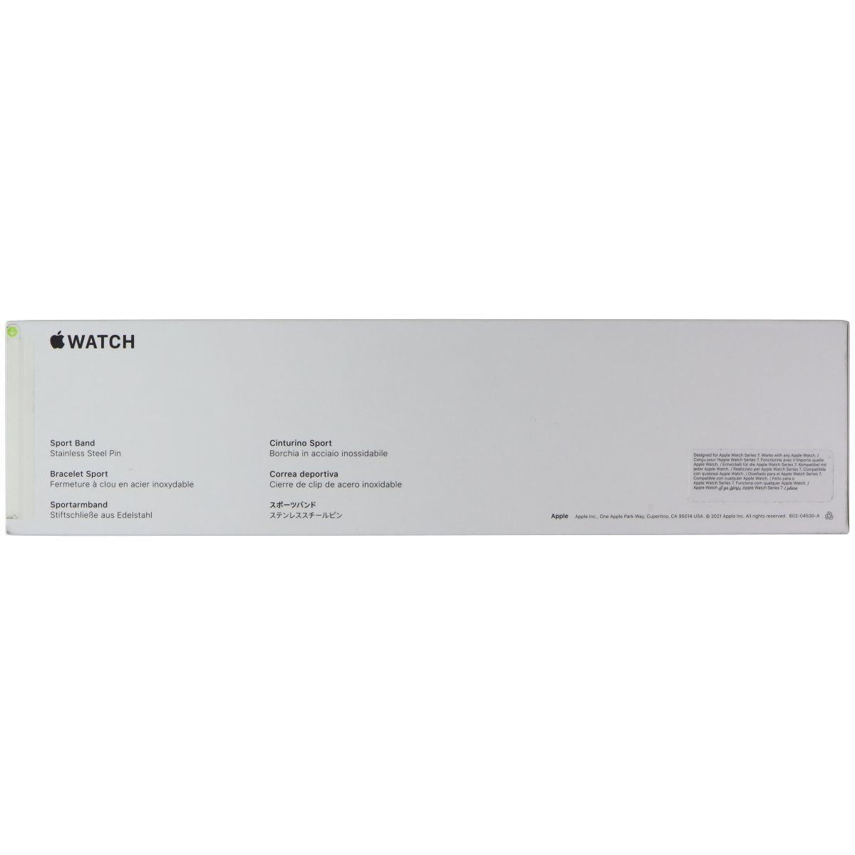 Apple 45mm Sport Band for Apple Watch 42/44/45mm - Starlight - Full Set Smart Watch Accessories - Watch Bands Apple - Simple Cell Bulk Wholesale Pricing - USA Seller