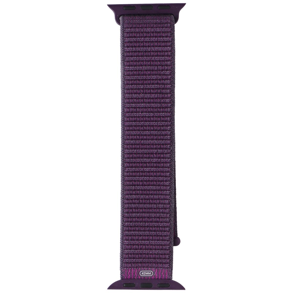 Apple Official Sport Loop for Apple Watch Series 1-10 (42mm) - Plum (One Size) Smart Watch Accessories - Watch Bands Apple - Simple Cell Bulk Wholesale Pricing - USA Seller