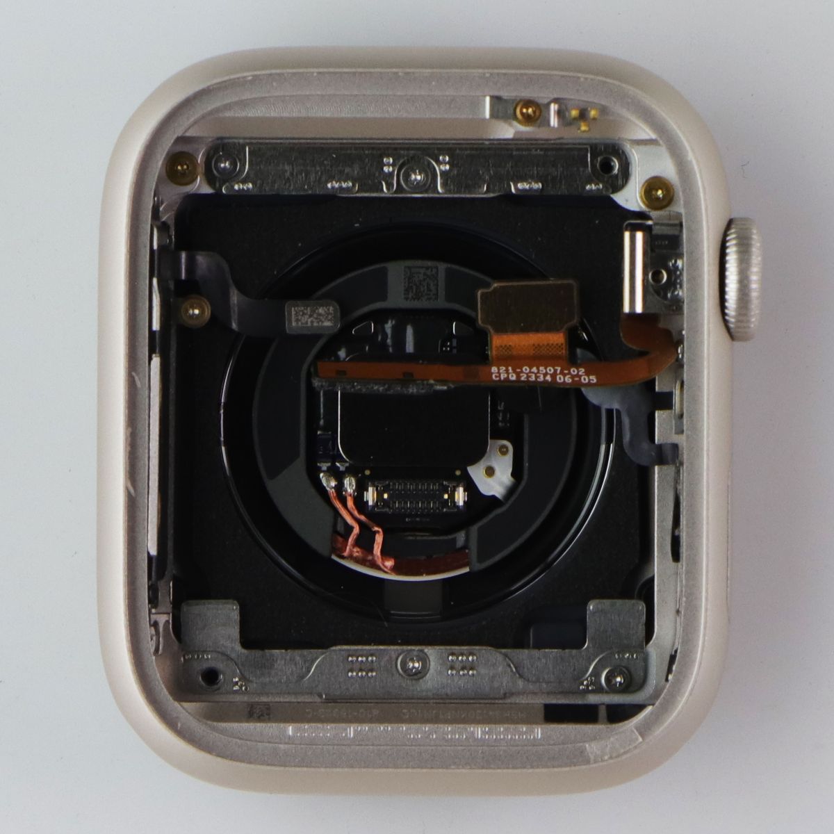 Repair Part OEM Apple Watch 9 (45mm) WiFi Frame with Backglass - Starlight