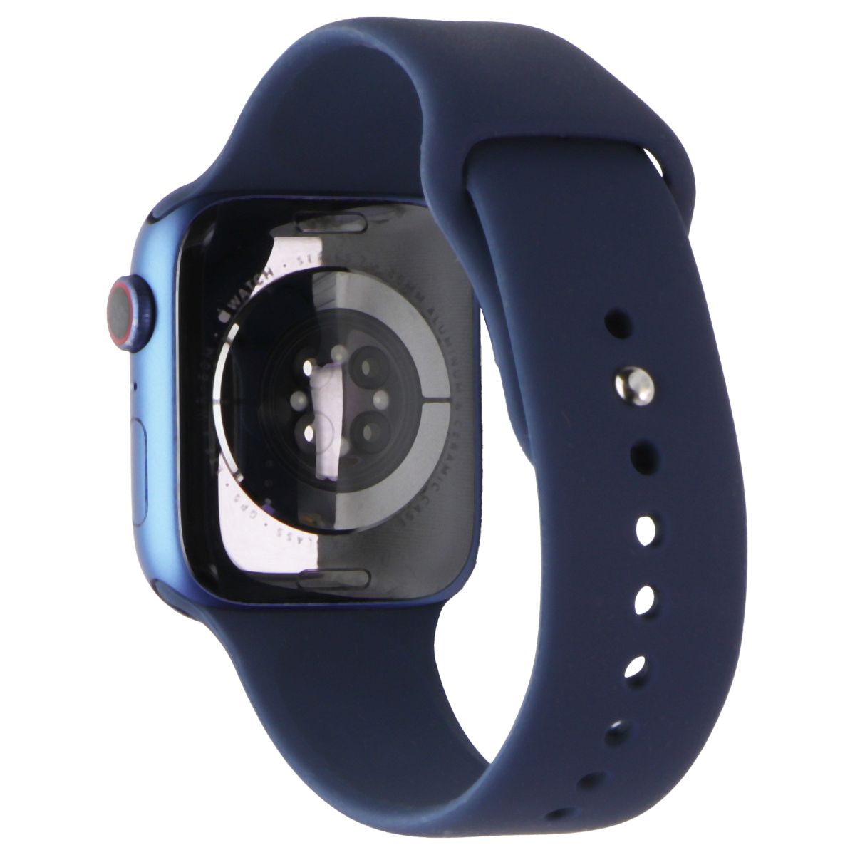 Apple Watch Series 7 (A2478) (GPS+LTE) 45mm - Blue AL/Blue Sport Band Smart Watches Apple - Simple Cell Bulk Wholesale Pricing - USA Seller