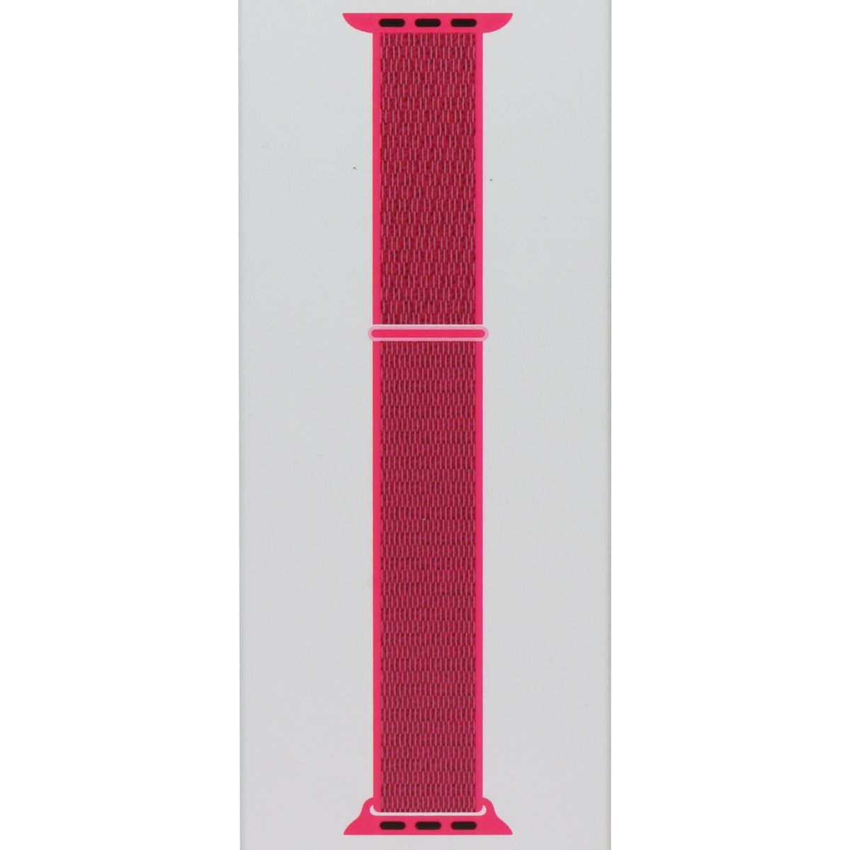 Apple 42mm Sport Loop for Apple Watch 45/44/42mm - Hot Pink (MRHX2ZM/A) Smart Watch Accessories - Watch Bands Apple - Simple Cell Bulk Wholesale Pricing - USA Seller