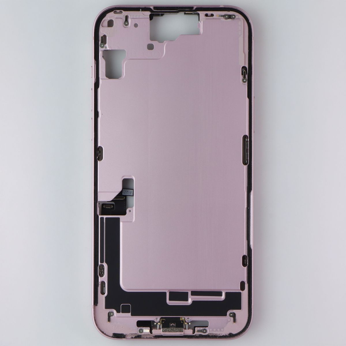Repair Part OEM Pull Housing Frame w/Small Parts for Apple iPhone 15 Plus - Pink Cell Phone - Replacement Parts & Tools Apple - Simple Cell Bulk Wholesale Pricing - USA Seller