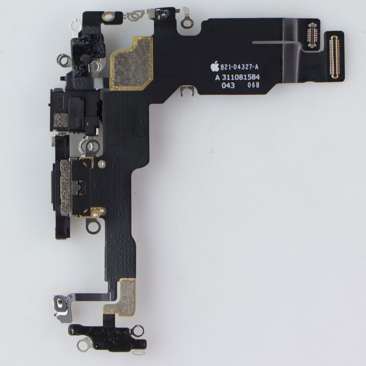 Repair Part - OEM Pull Replacement Charge Port for Apple iPhone 15 - Black Cell Phone - Replacement Parts & Tools Apple - Simple Cell Bulk Wholesale Pricing - USA Seller