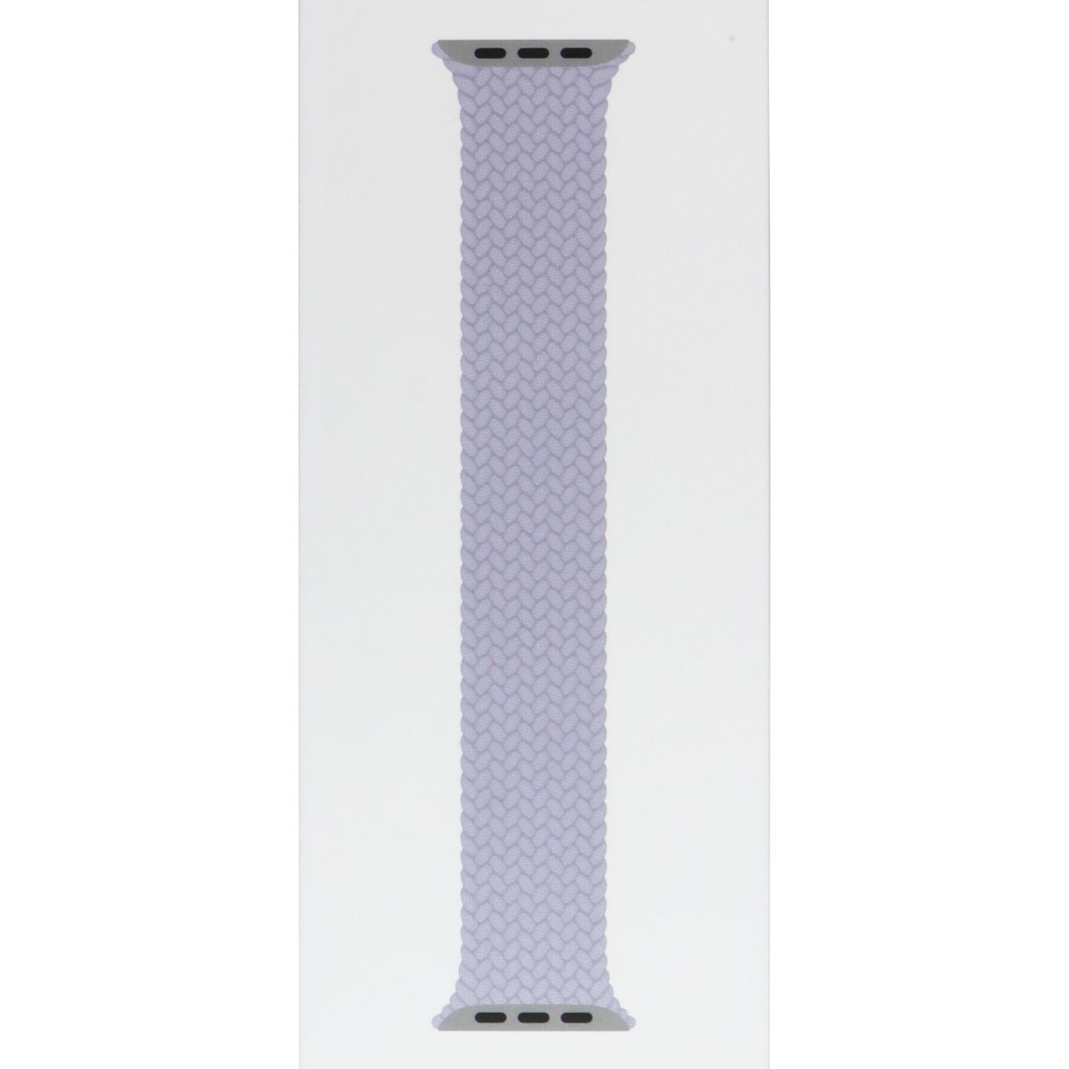 Apple 45mm Braided Solo Loop Band - Purple Fog / Size 6 (MR1W3ZM/A) Smart Watch Accessories - Watch Bands Apple - Simple Cell Bulk Wholesale Pricing - USA Seller