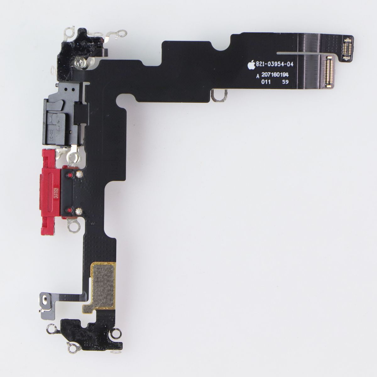 Repair Part OEM Replacement Charge Port Flex for Apple iPhone 14 Plus - Red