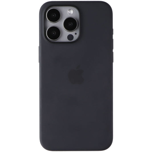 Apple Official Silicone Case for MagSafe for iPhone 15 Pro Max - Black Cell Phone - Cases, Covers & Skins Apple - Simple Cell Bulk Wholesale Pricing - USA Seller