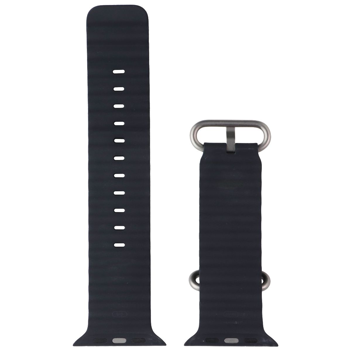 Apple Ocean Band for Apple Watch Ultra Series (49mm) - Black/Natural Titanium