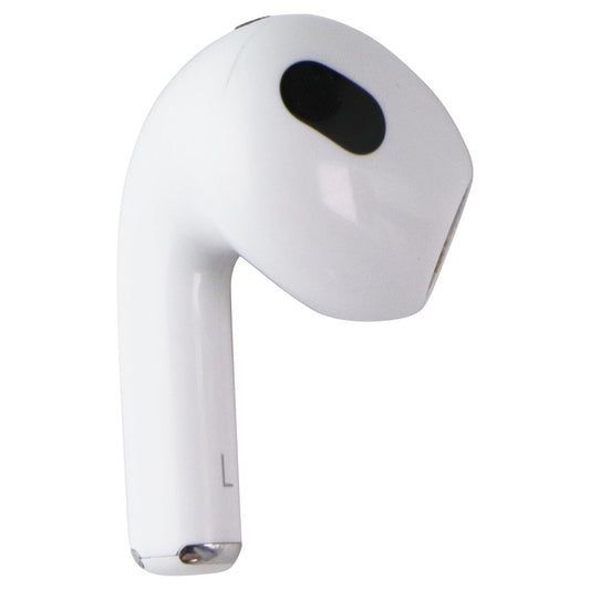 Apple Airpod (3rd Generation) LEFT Side Earbud - White (A2564) / No Case Cell Phone - Headsets Apple - Simple Cell Bulk Wholesale Pricing - USA Seller