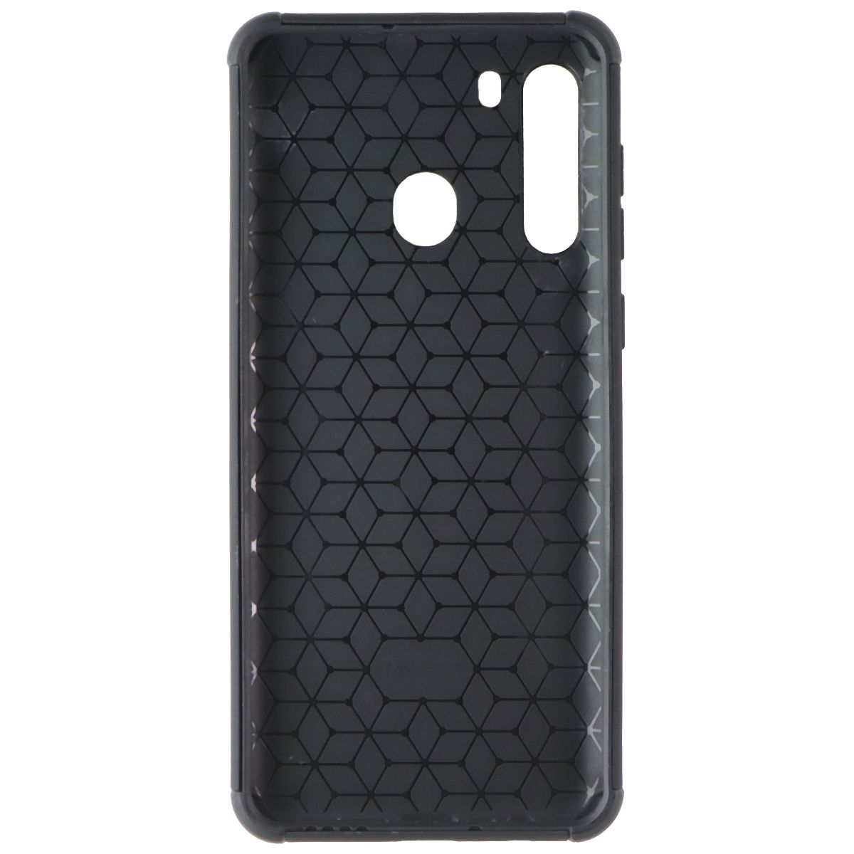ASMYNA Sturdy Hybrid Rugged Case with Kickstand for Samsung Galaxy A21 - Black Cell Phone - Cases, Covers & Skins Asmyna - Simple Cell Bulk Wholesale Pricing - USA Seller