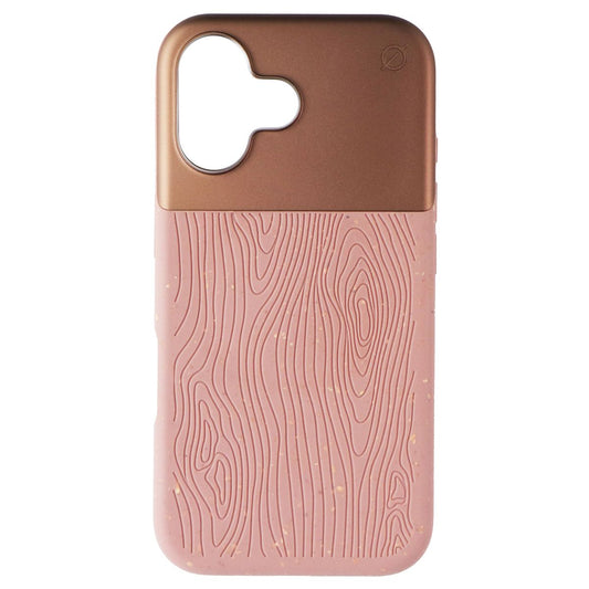 Atom Studios Split Wood Fiber Case for MagSafe for Apple iPhone 16 - Taupe Cell Phone - Cases, Covers & Skins Atom Studios - Simple Cell Bulk Wholesale Pricing - USA Seller