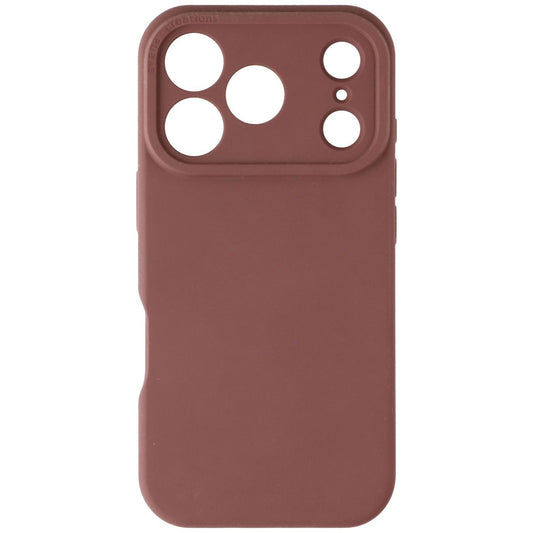 Avana Creations Velvet Case for MagSafe for Apple iPhone 17 Pro - Velvet Mocha Cell Phone - Cases, Covers & Skins Avana - Simple Cell Bulk Wholesale Pricing - USA Seller