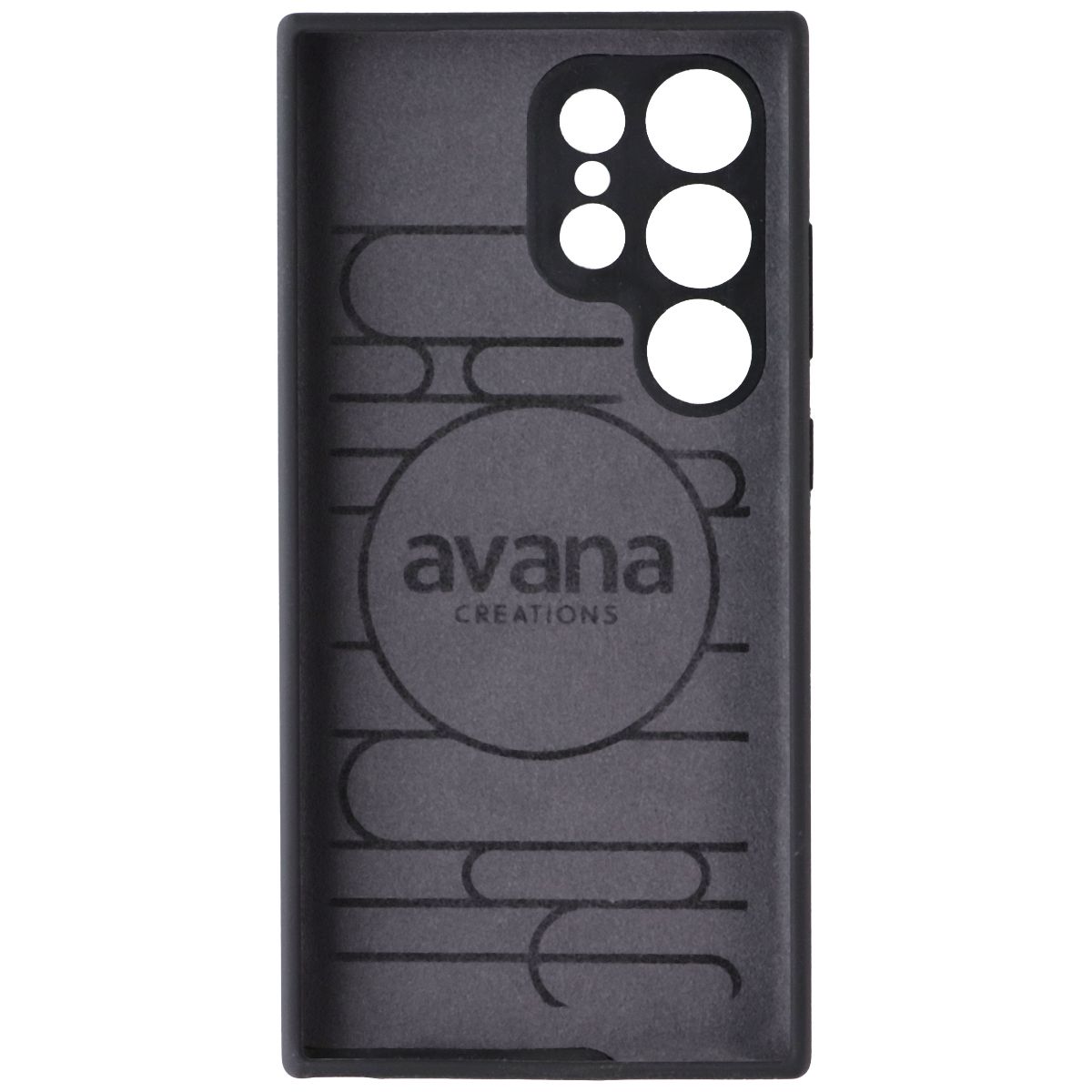 Avana Velvet Series Magnetic Case for Samsung Galaxy S24 Ultra - Velvet Black