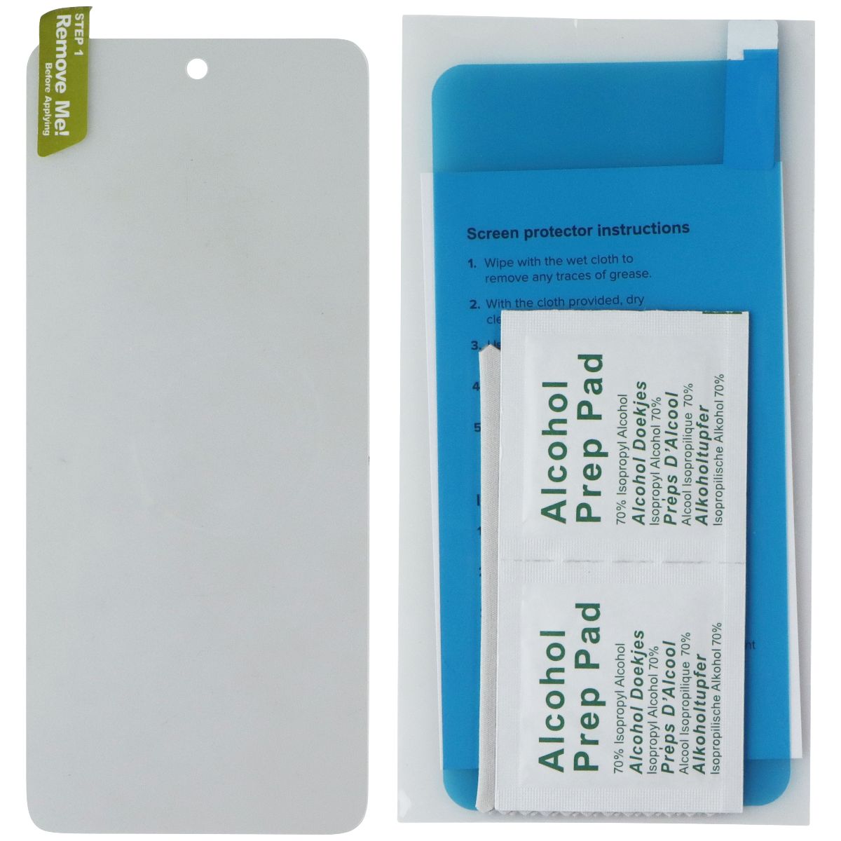 AXS PROTech Plus Case + ARMORGlass Protection Pack for Moto G Play (2023) - Blue