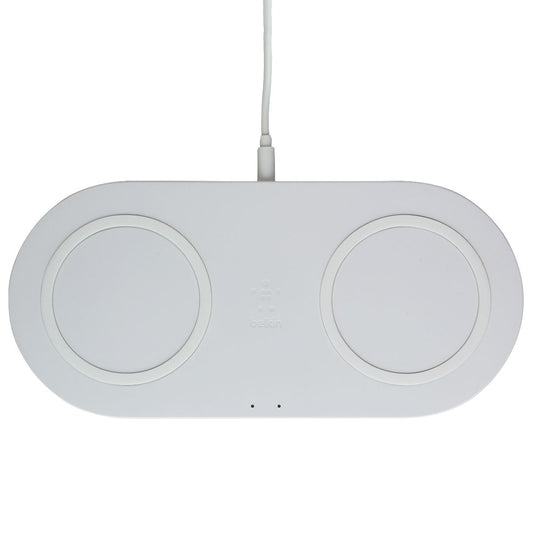 Belkin BoostCharge 10W Dual Wireless Charging Pad - White (Australian Version) Cell Phone - Chargers & Cradles Belkin - Simple Cell Bulk Wholesale Pricing - USA Seller