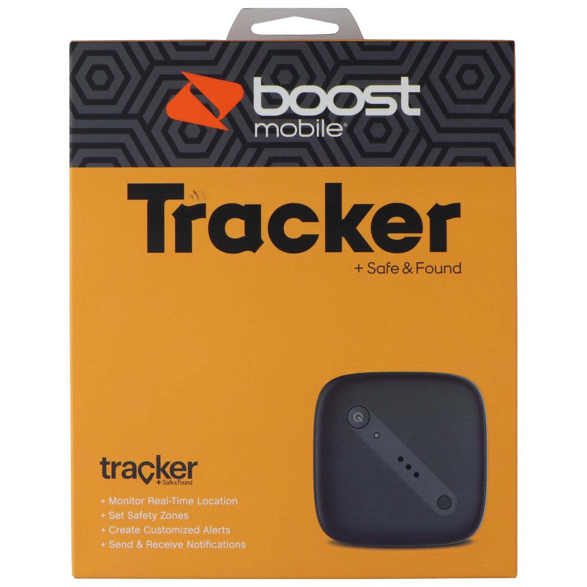 Boost Mobile Coolpad Tracker + Safe & Found - Black (CP311ATRABB) GPS Accessories & Tracking - Tracking Devices Boost Mobile - Simple Cell Bulk Wholesale Pricing - USA Seller