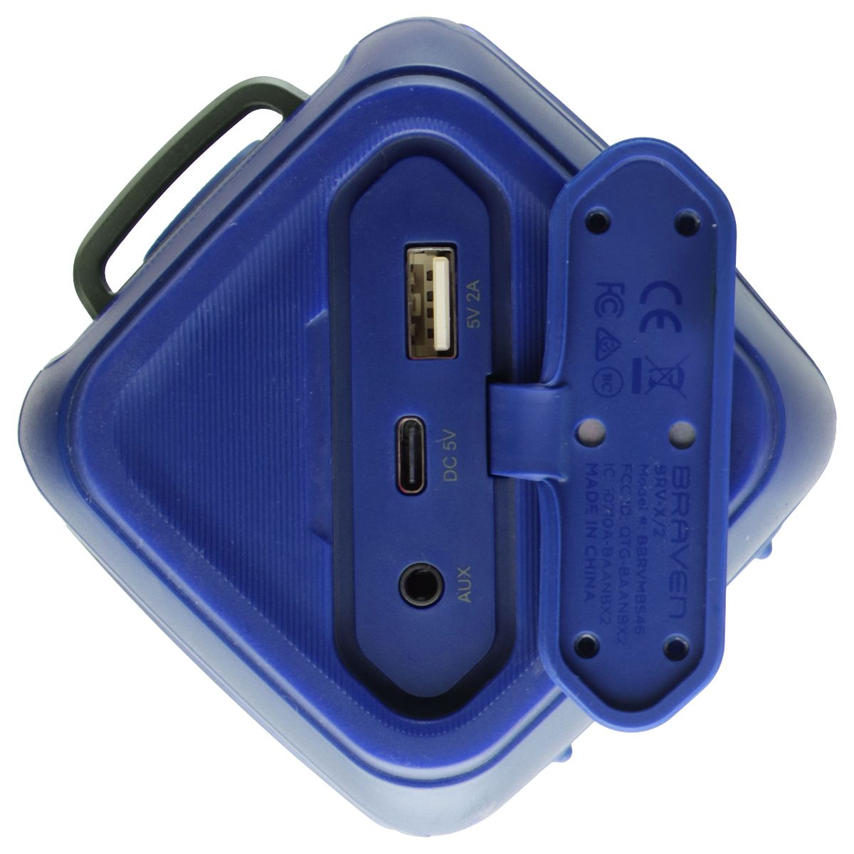 Braven BRV-X/2 Wireless Bluetooth Rugged Portable Waterproof Speaker - Blue