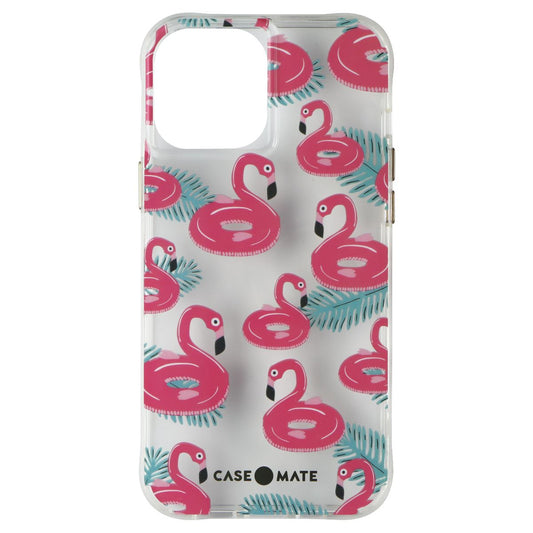 Case-Mate Prints Case for iPhone 12 Pro Max - Float On Flamingos Cell Phone - Cases, Covers & Skins Case-Mate - Simple Cell Bulk Wholesale Pricing - USA Seller