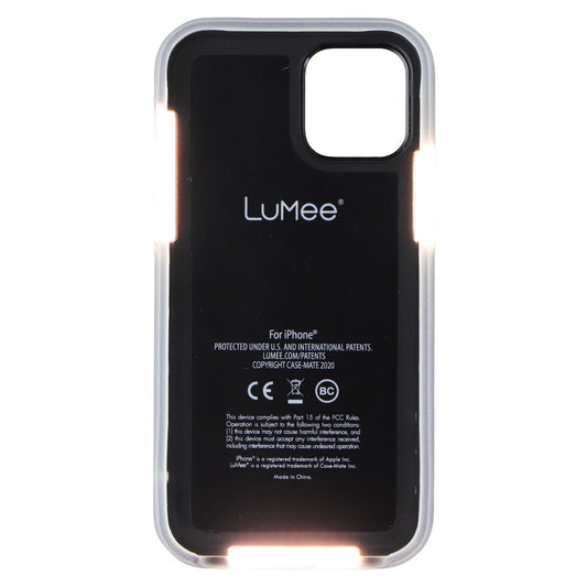 Case-Mate LuMee Halo Case for iPhone 12 Pro/iPhone 12 - Rose Gold White Marble Cell Phone - Cases, Covers & Skins Case-Mate - Simple Cell Bulk Wholesale Pricing - USA Seller
