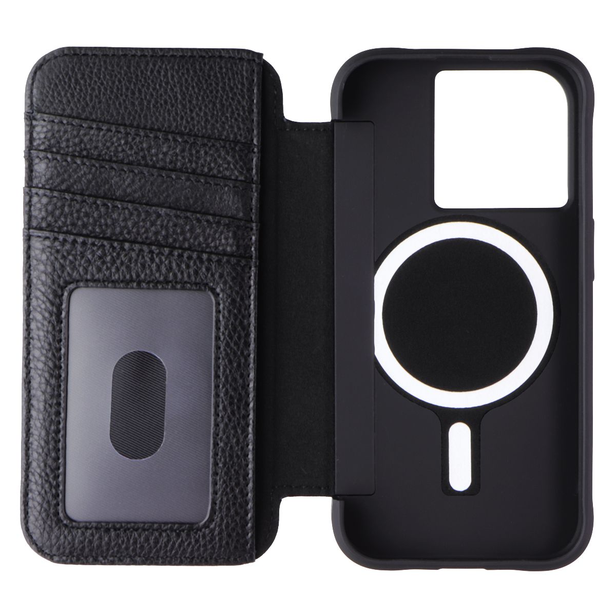 Case-Mate Wallet Folio Case For Magsafe for Apple iPhone 15 Pro - Black Cell Phone - Cases, Covers & Skins Case-Mate - Simple Cell Bulk Wholesale Pricing - USA Seller