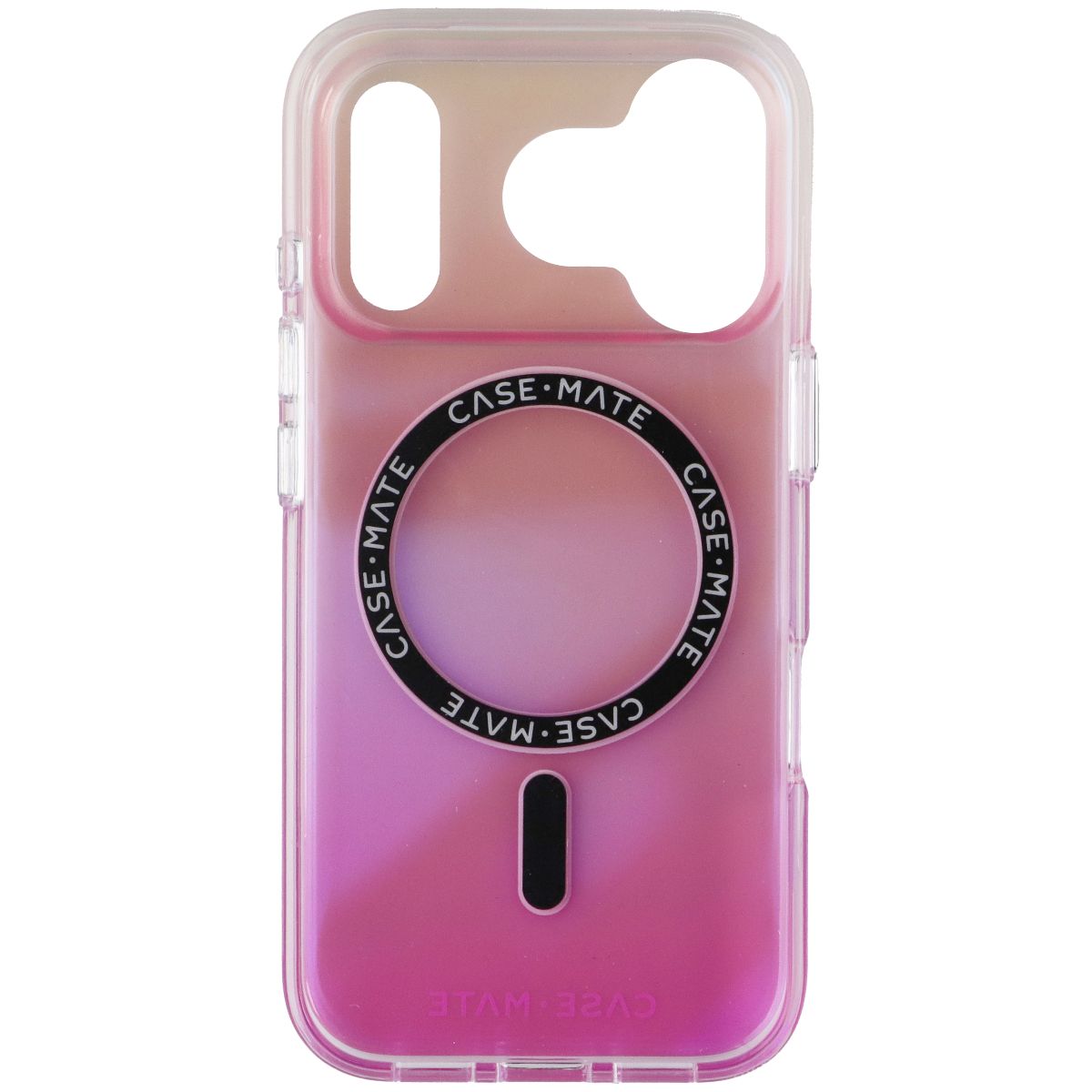 Case-Mate Soap Bubble Case for MagSafe for iPhone 17 Pro - Peach Iridescent Cell Phone - Cases, Covers & Skins Case-Mate - Simple Cell Bulk Wholesale Pricing - USA Seller
