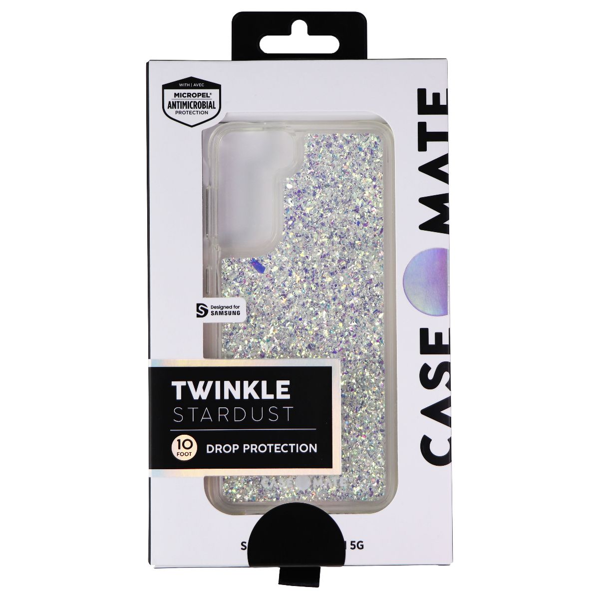 Case-Mate Twinkle Series Hybrid Case for Samsung Galaxy (S21+) 5G - Stardust Cell Phone - Cases, Covers & Skins Case-Mate - Simple Cell Bulk Wholesale Pricing - USA Seller