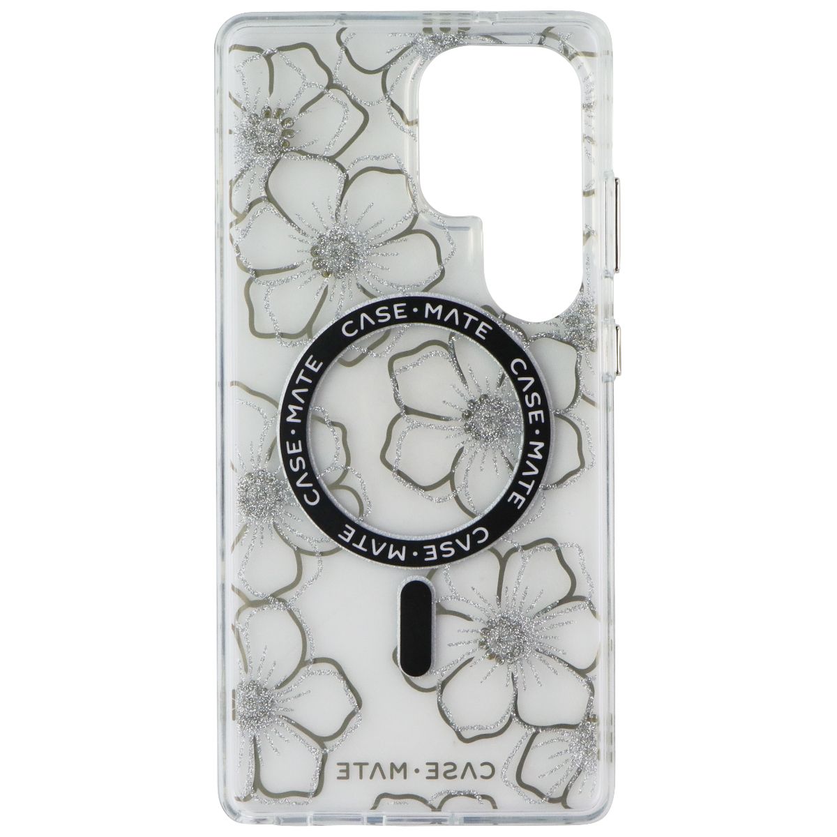 Case-Mate Magnetic Sparkle Case for Samsung Galaxy S25 Ultra - Floral Gems Cell Phone - Cases, Covers & Skins Case-Mate - Simple Cell Bulk Wholesale Pricing - USA Seller