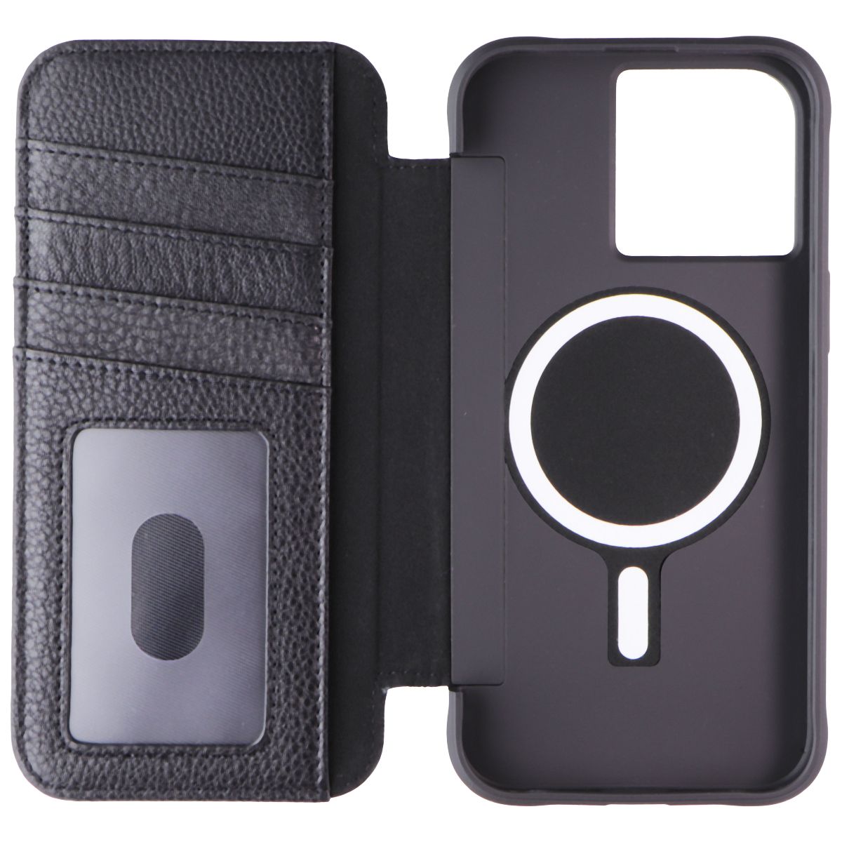 Case-Mate Wallet Folio Case For Magsafe for Apple iPhone 15 Pro Max - Black Cell Phone - Cases, Covers & Skins Case-Mate - Simple Cell Bulk Wholesale Pricing - USA Seller