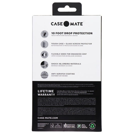 Case Mate Protection Pack for Samsung Galaxy A53 5G - Tough Case + Glass - Clear Cell Phone - Accessory Bundles Case-Mate - Simple Cell Bulk Wholesale Pricing - USA Seller
