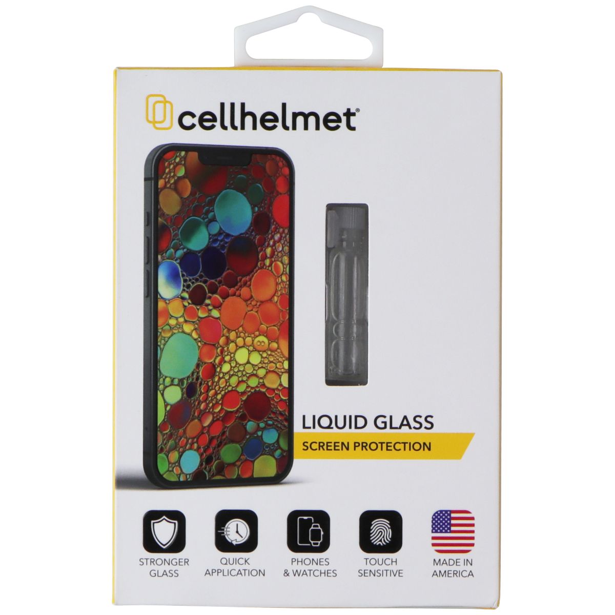 CellHelmet Liquid Glass Screen Protector - Clear Cell Phone - Screen Protectors CellHelmet - Simple Cell Bulk Wholesale Pricing - USA Seller